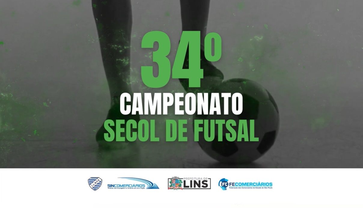 VEM AÍ | ⚽ 34º CAMPEONATO SECOL DE FUTSAL