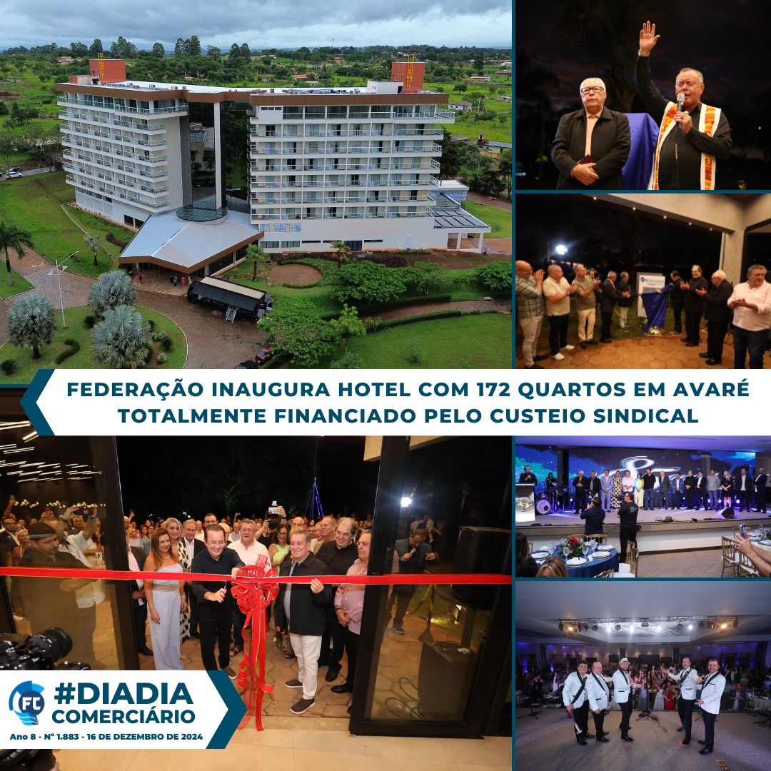 DIA DIA COMERCIÁRIO | Inauguração EcoBlue Hotel 